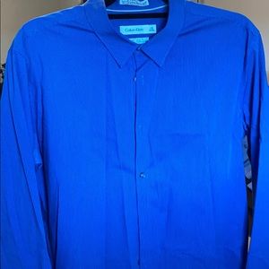 Calvin Klein Large dress long sleeve shirt